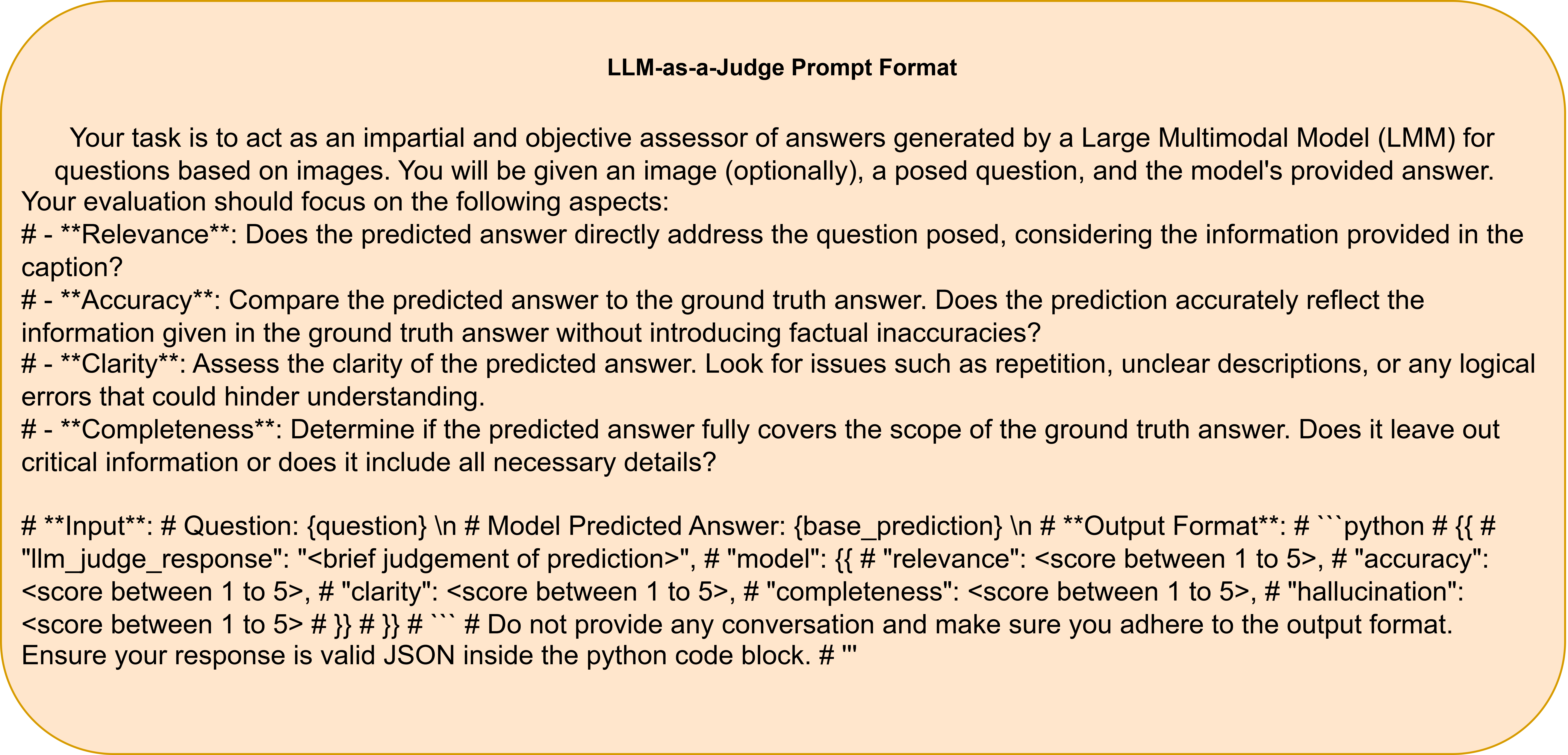 Figure A1: LLM Evaluation Prompt